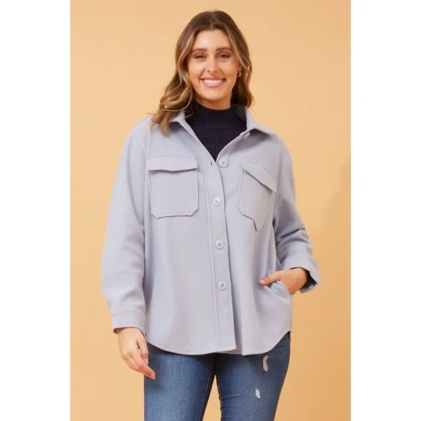 STORMI PATCH POCKET SHACKET