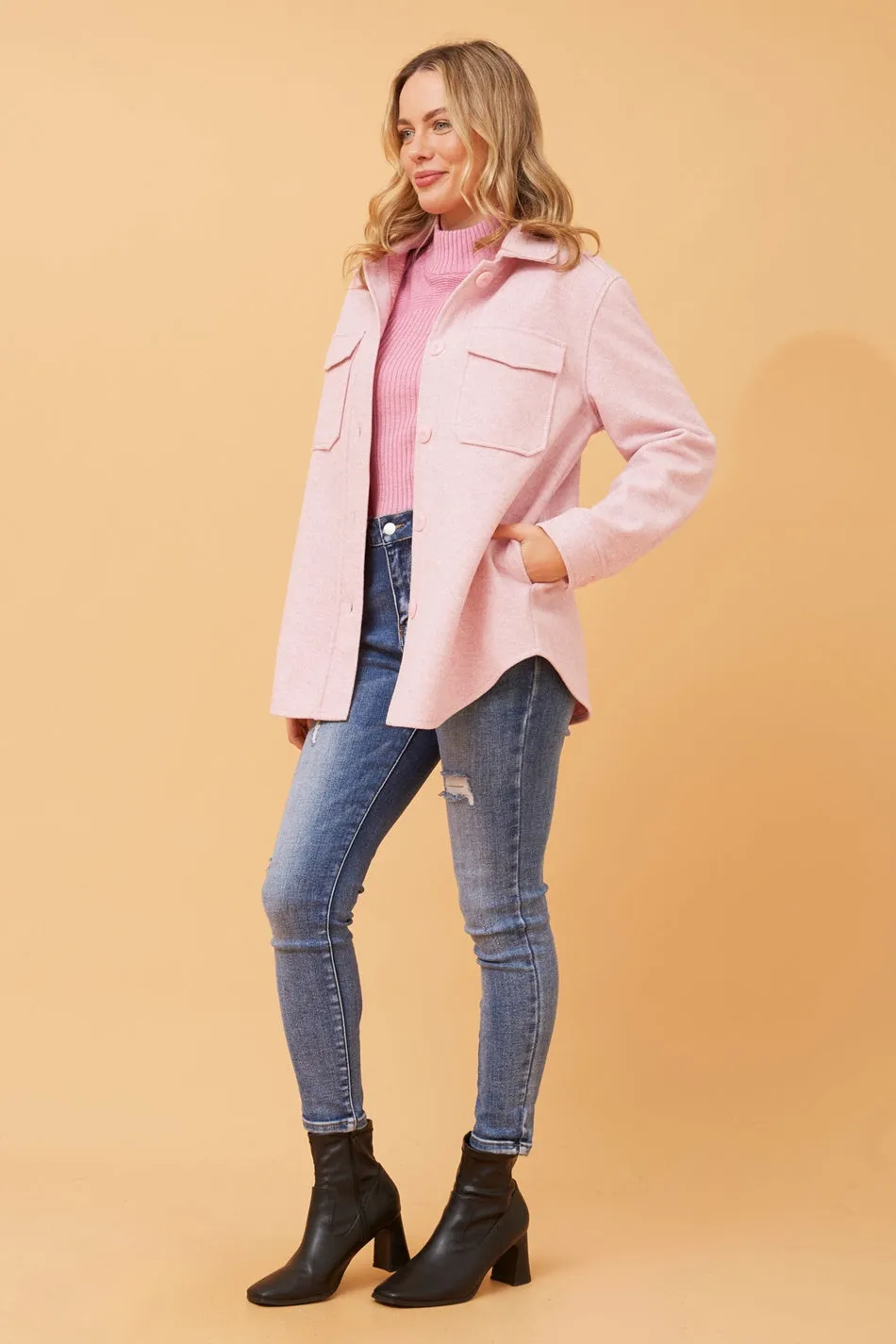 STORMI PATCH POCKET SHACKET