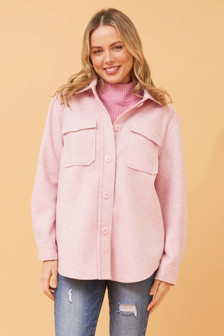STORMI PATCH POCKET SHACKET