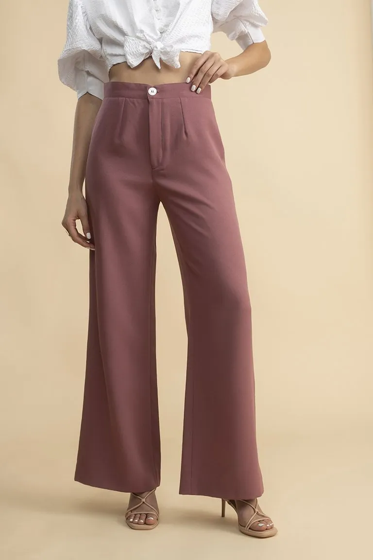 Straight Flared Pants