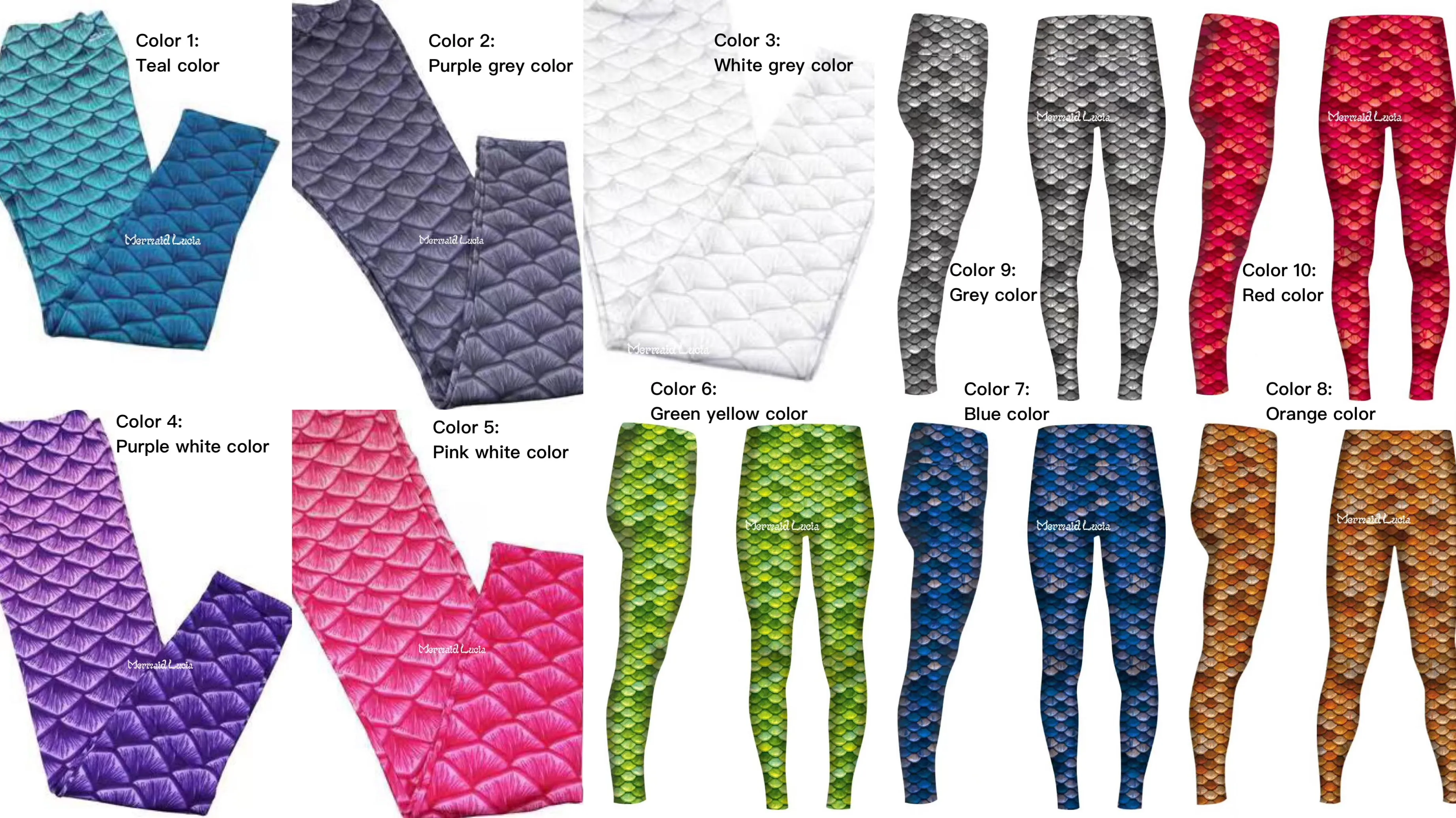 Swimmable Silicone Fin Scale Pants Mermaid Merman Tights Trousers