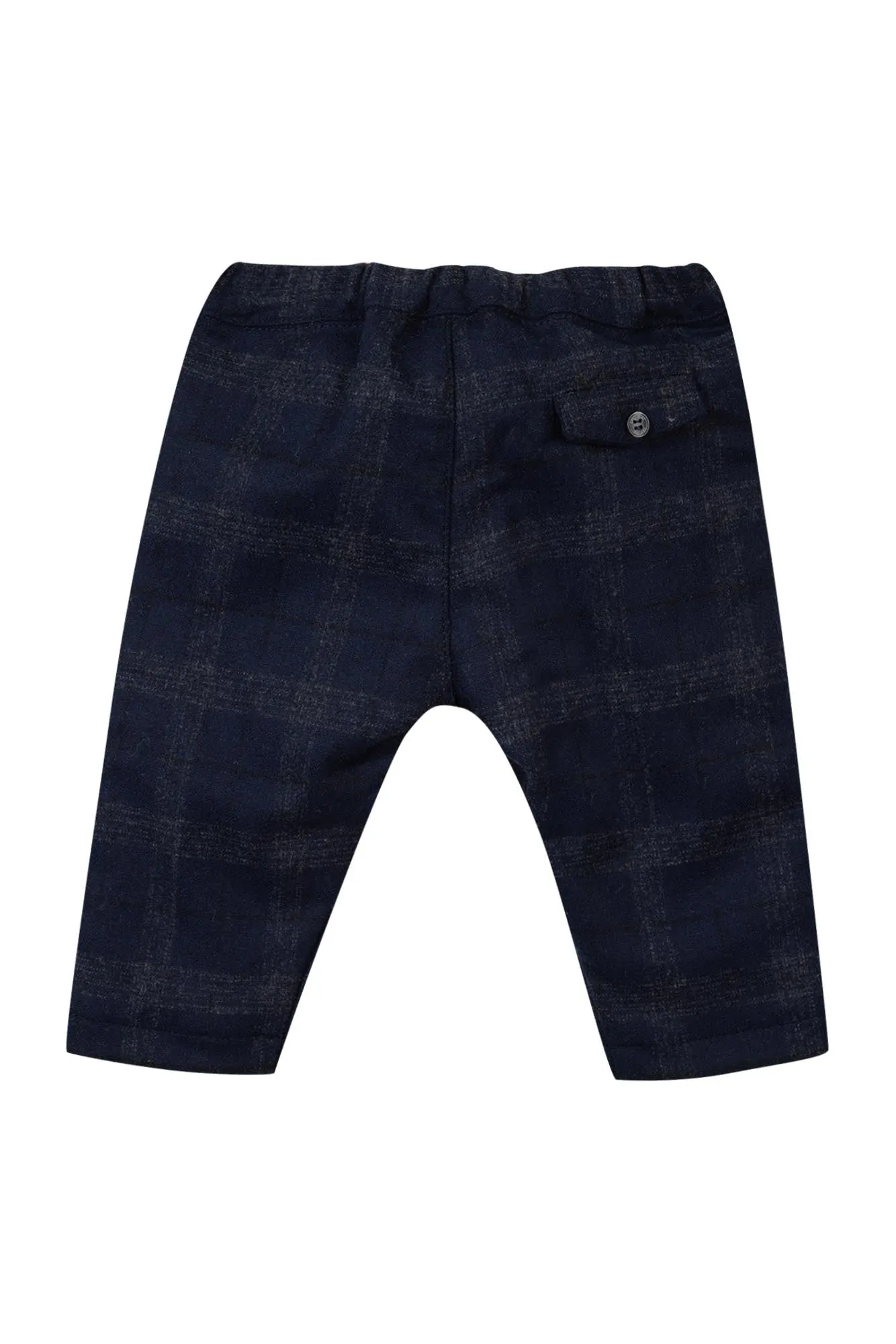 Tartine Boy's Plaid Wool Pants