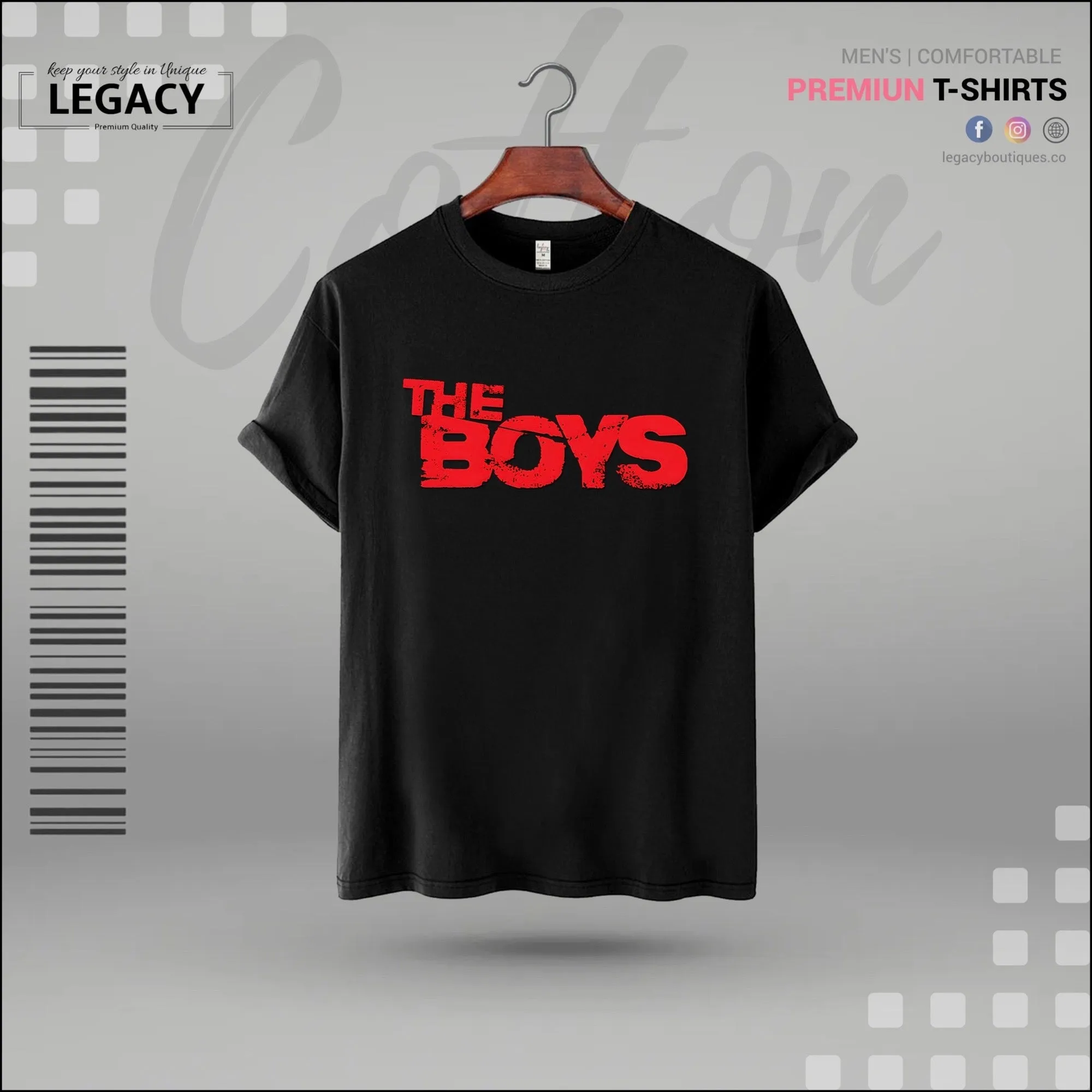 The Boys Men Premium Designer Edition T Shirt | Legacy Boutiques Dhaka
