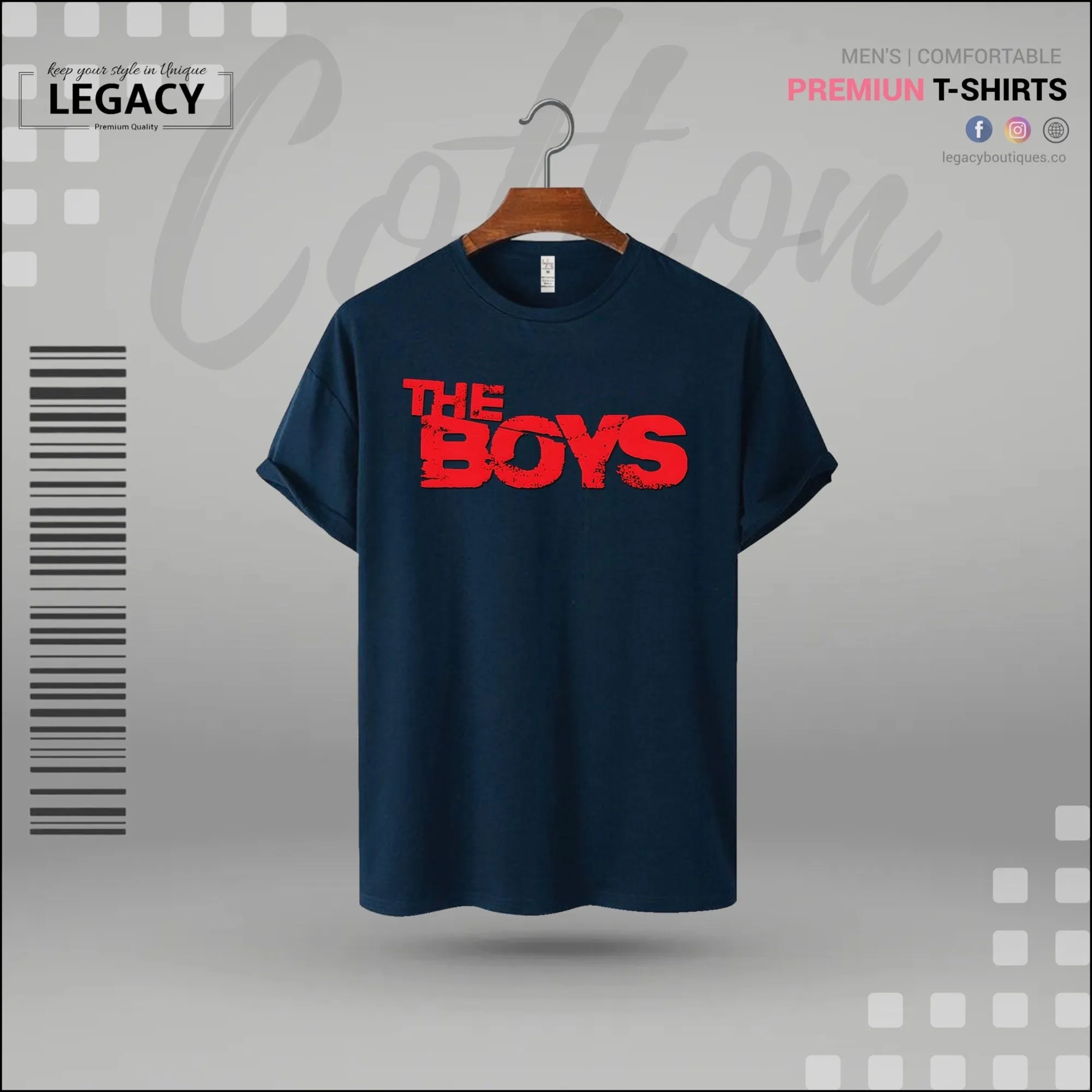 The Boys Men Premium Designer Edition T Shirt | Legacy Boutiques Dhaka