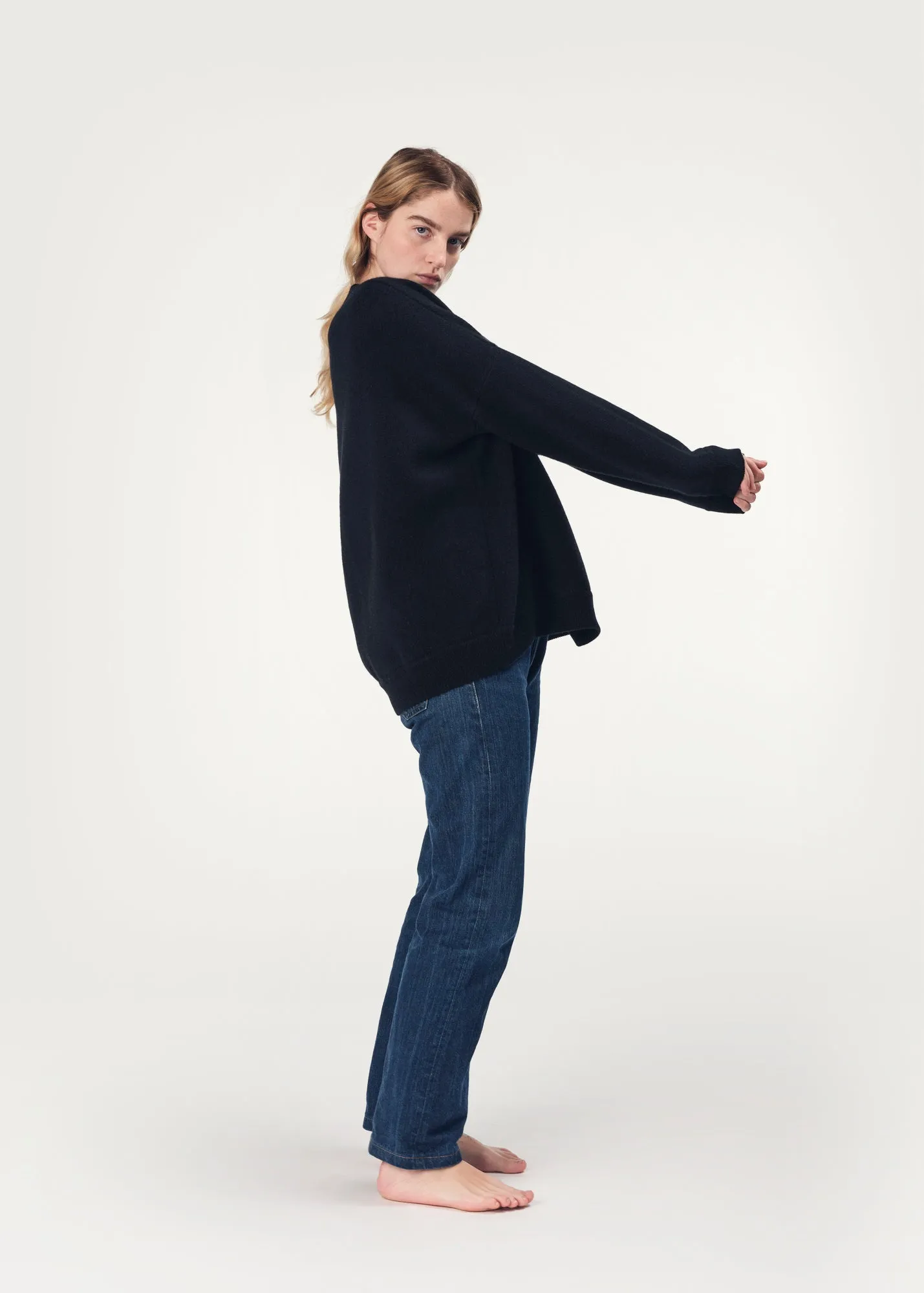 THE CREWNECK SWEATSHIRT | BLACK