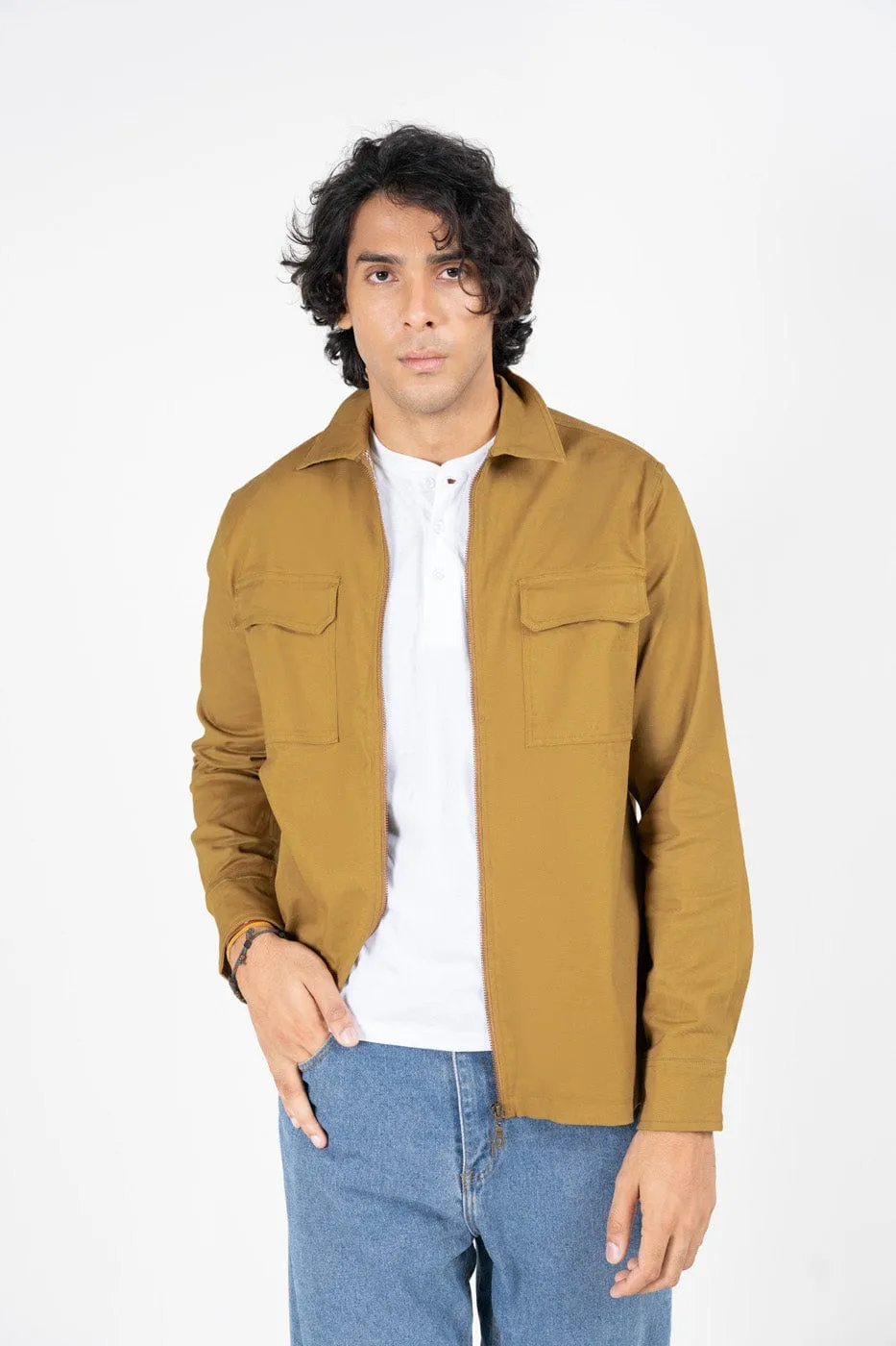 Twill Shacket