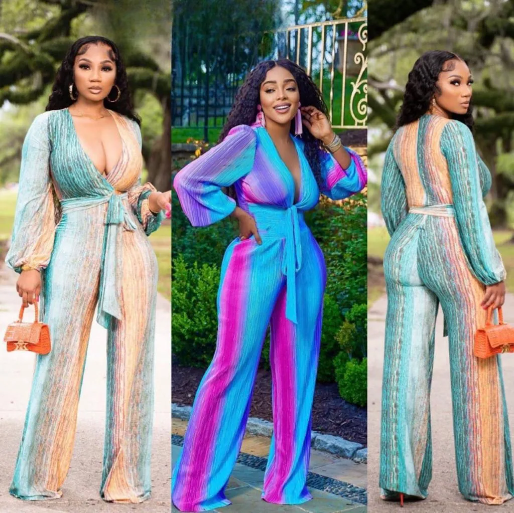 Two tone jumpsuit