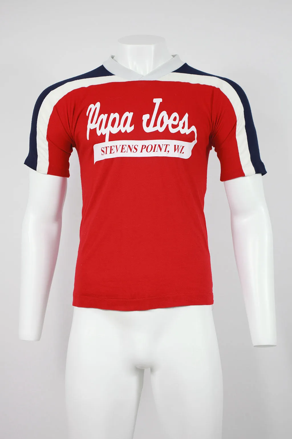 US Printed T-Shirt 'Papa Joes' - Red- M