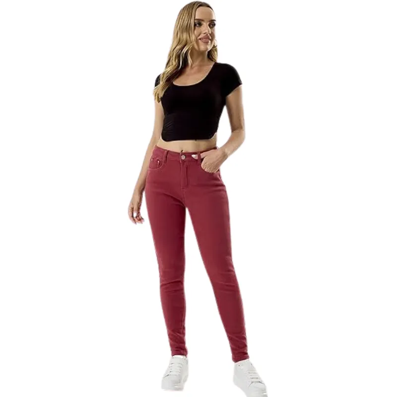 Winter Fleece Lined Women's Stretchable Jeans