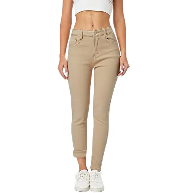 Winter Fleece Lined Women's Stretchable Jeans
