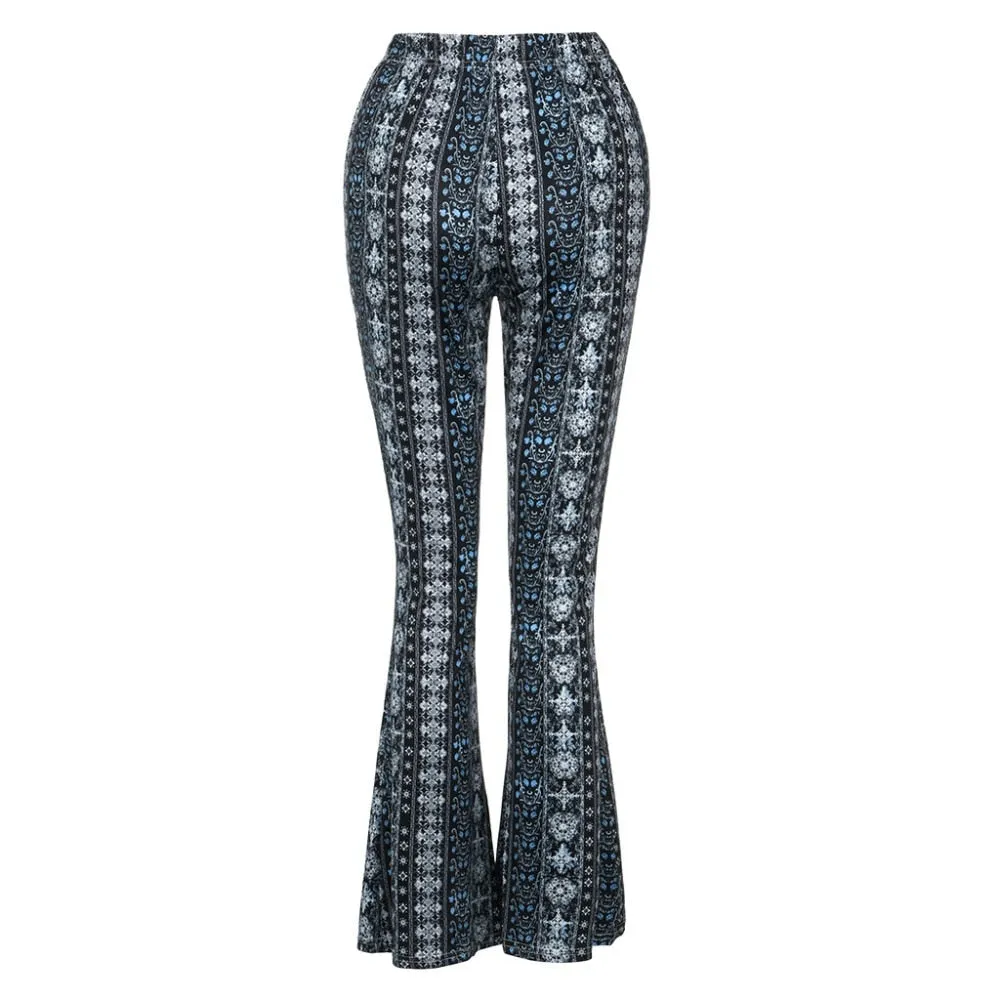 Women's Stretch Bell Bottom Flared Pants