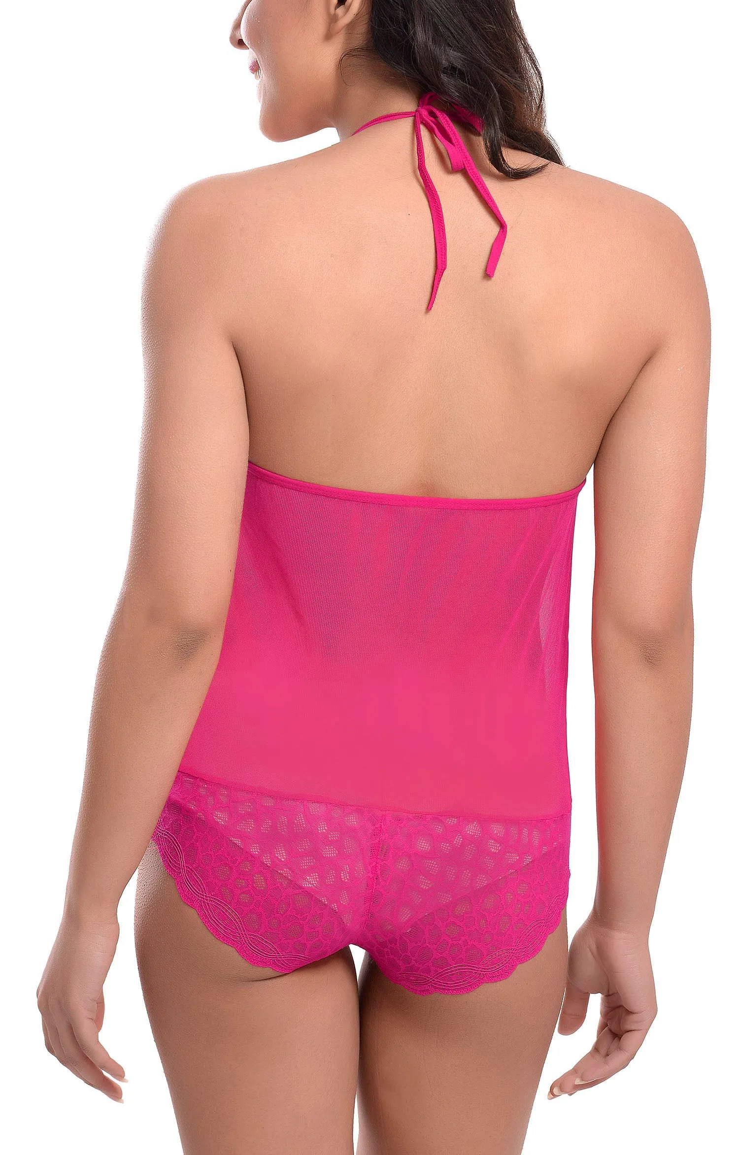 Xs and Os Women One Piece Lace Lingerie set