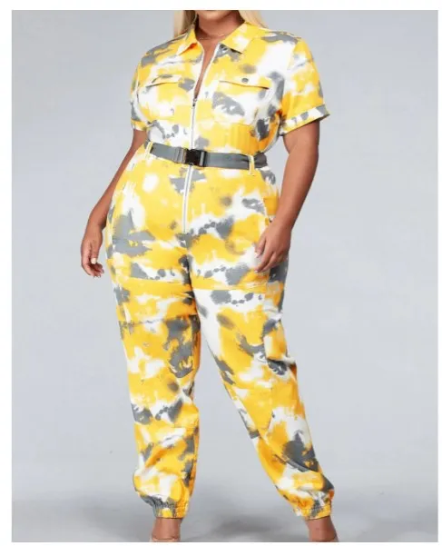 Yellow Daisy Jumpsuit