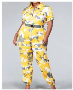 Yellow Daisy Jumpsuit