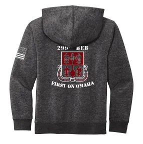 Youth Unisex Grey Hoodie Sweatshirt (Color Design).